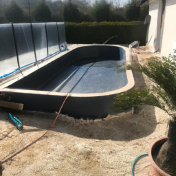 Aménagement de piscines avec plage immergée La Courneuve